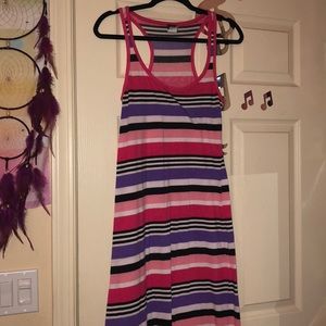 razor back tank maxi dress